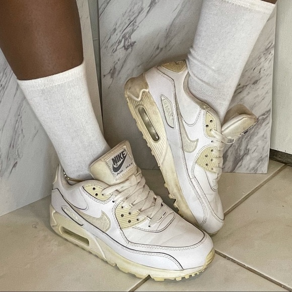 Nike Air Max 90 – White – Size 5.5Y / Women’s 7 – Classic Style - Picture 7 of 7